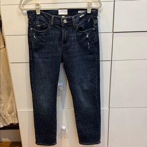 Frame Denim Midnight Blue Ankle Jeans